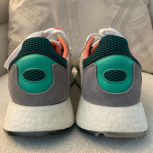 Adidas Tresc Run J ‘Sunset Blaze’ Women Sz 7 - Picture 3 of 5